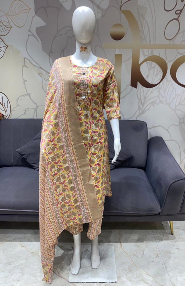 pure cotton suit