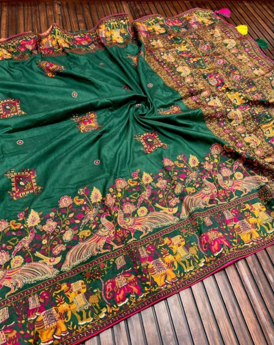 Pasmeena Weaving Saree 