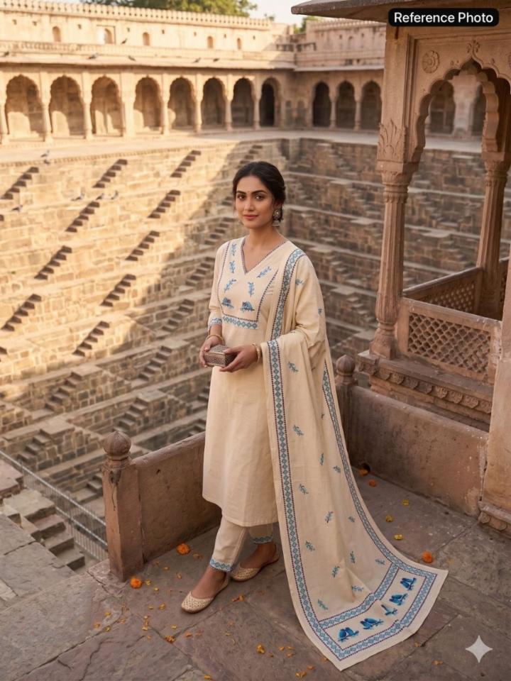 kurti, pent & dupatta
