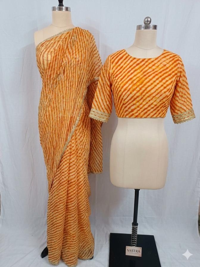 leheriya saree 
