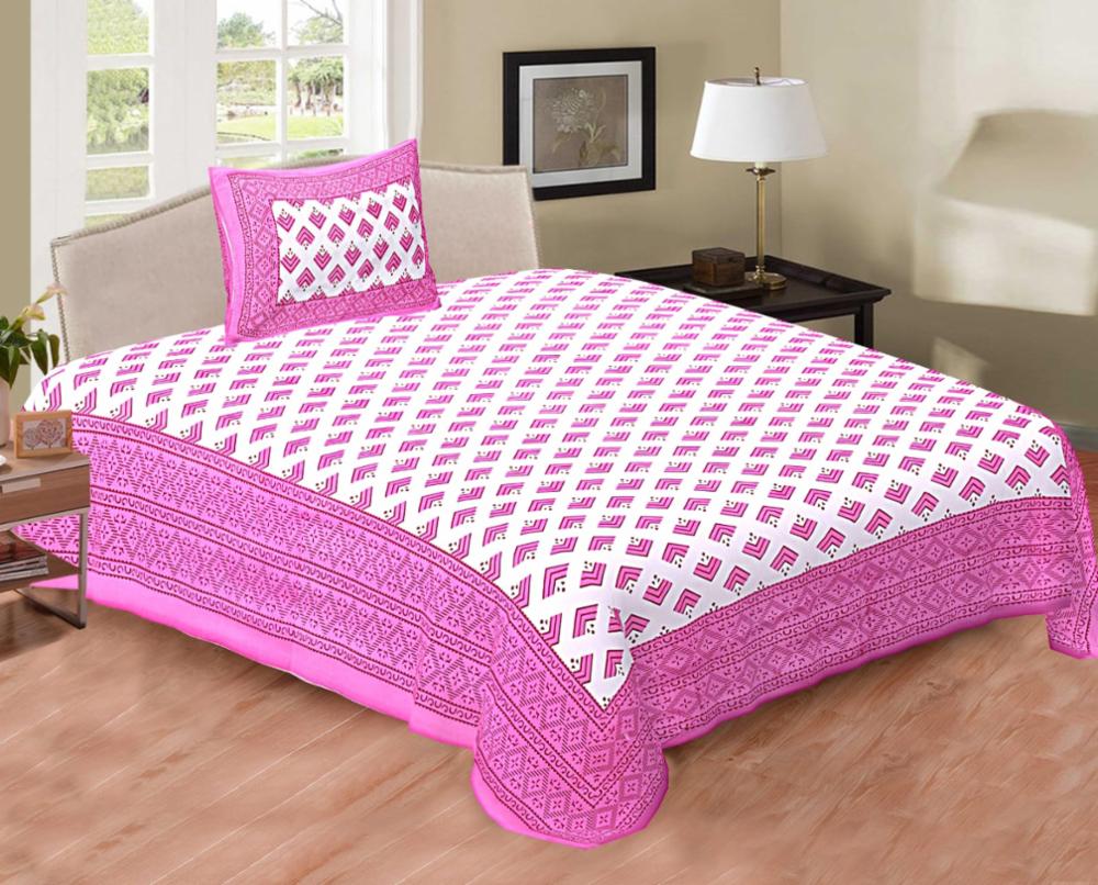 Single Bedsheet with 1 pillow cover