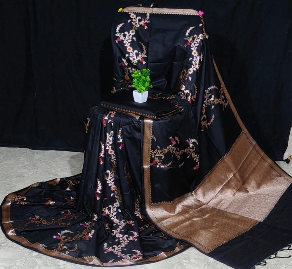 Pesowari Muga Silk All Body Weaving Saree
