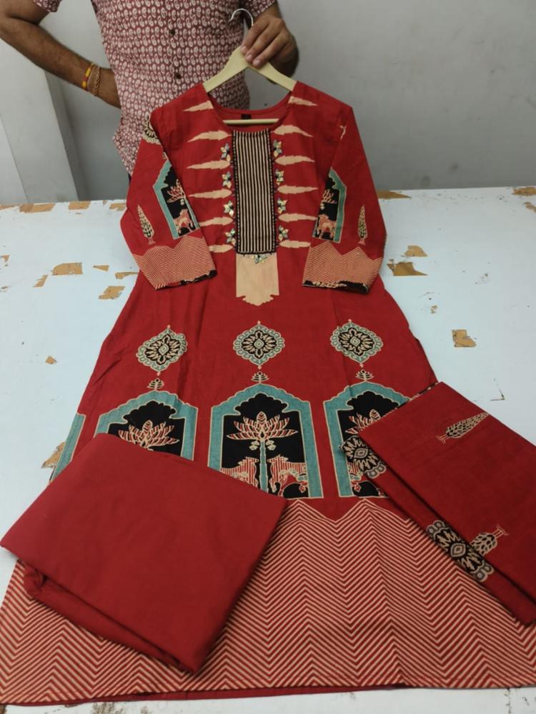 Ethnic Cotton Dress 