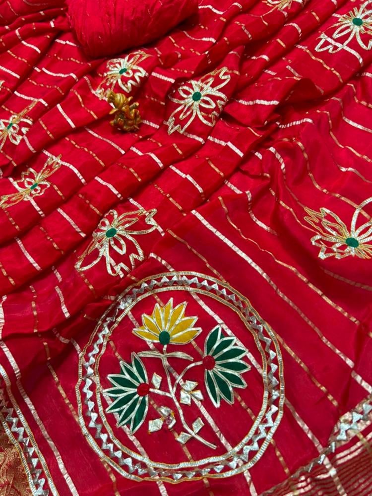 Pure H.O Silk Zari Fabric Saree 