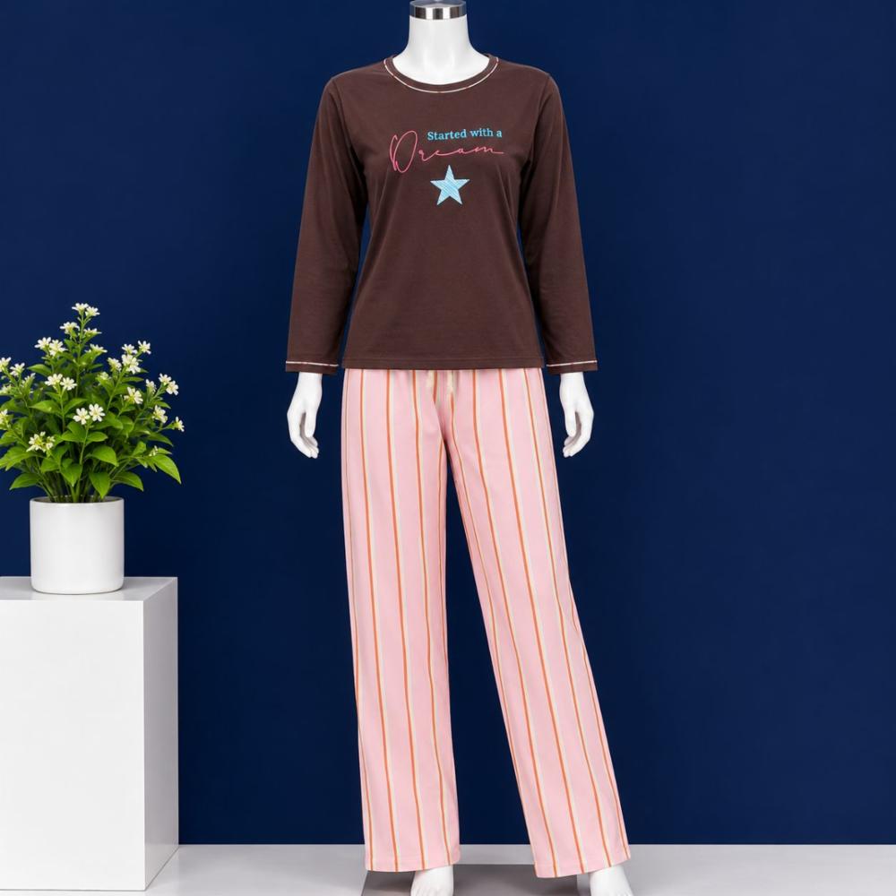 Women's Full Sleeve Night Suit