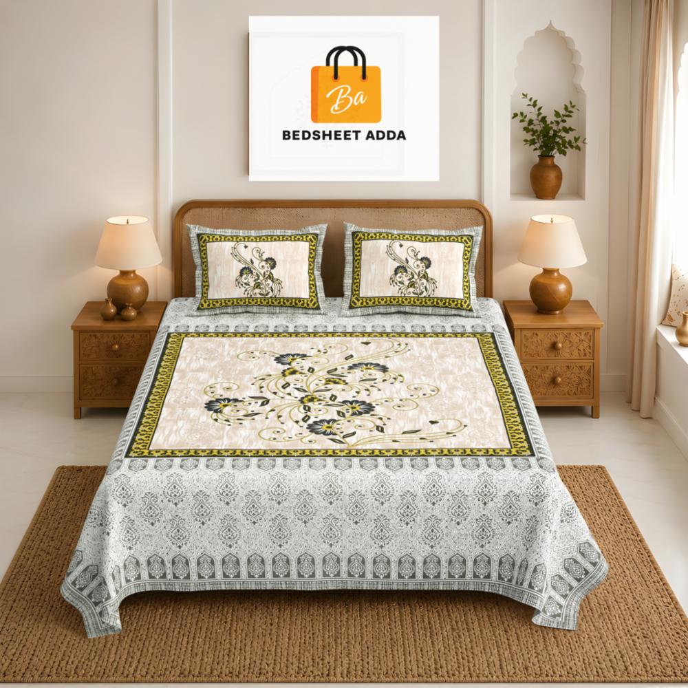 Bedsheet Adda King Size -(90*108 inches)