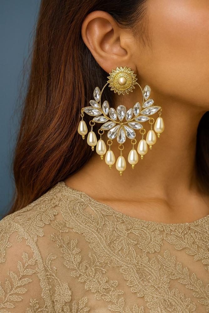 pearl drop earrings 