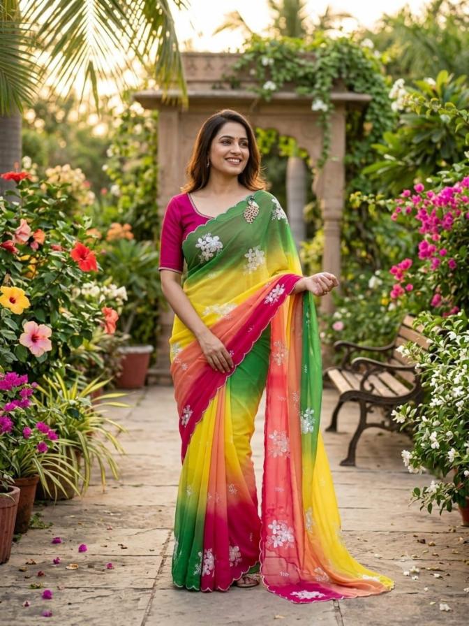 2026 latest saree\uD83D\uDE0D
