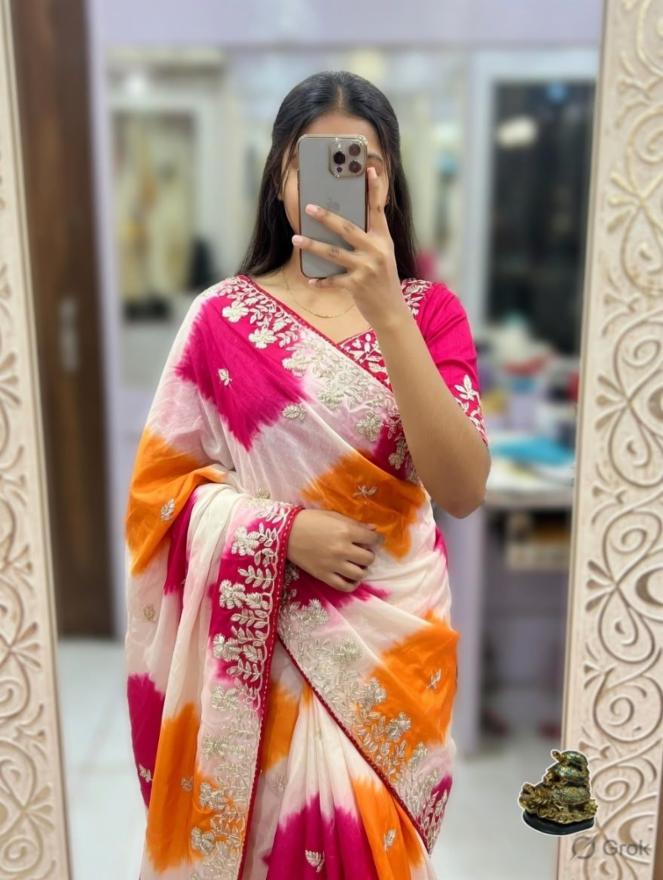 new fancy saree